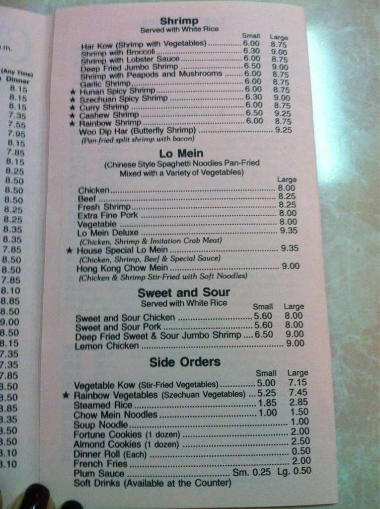 Menu at China Chef Express restaurant, Shelby charter Township