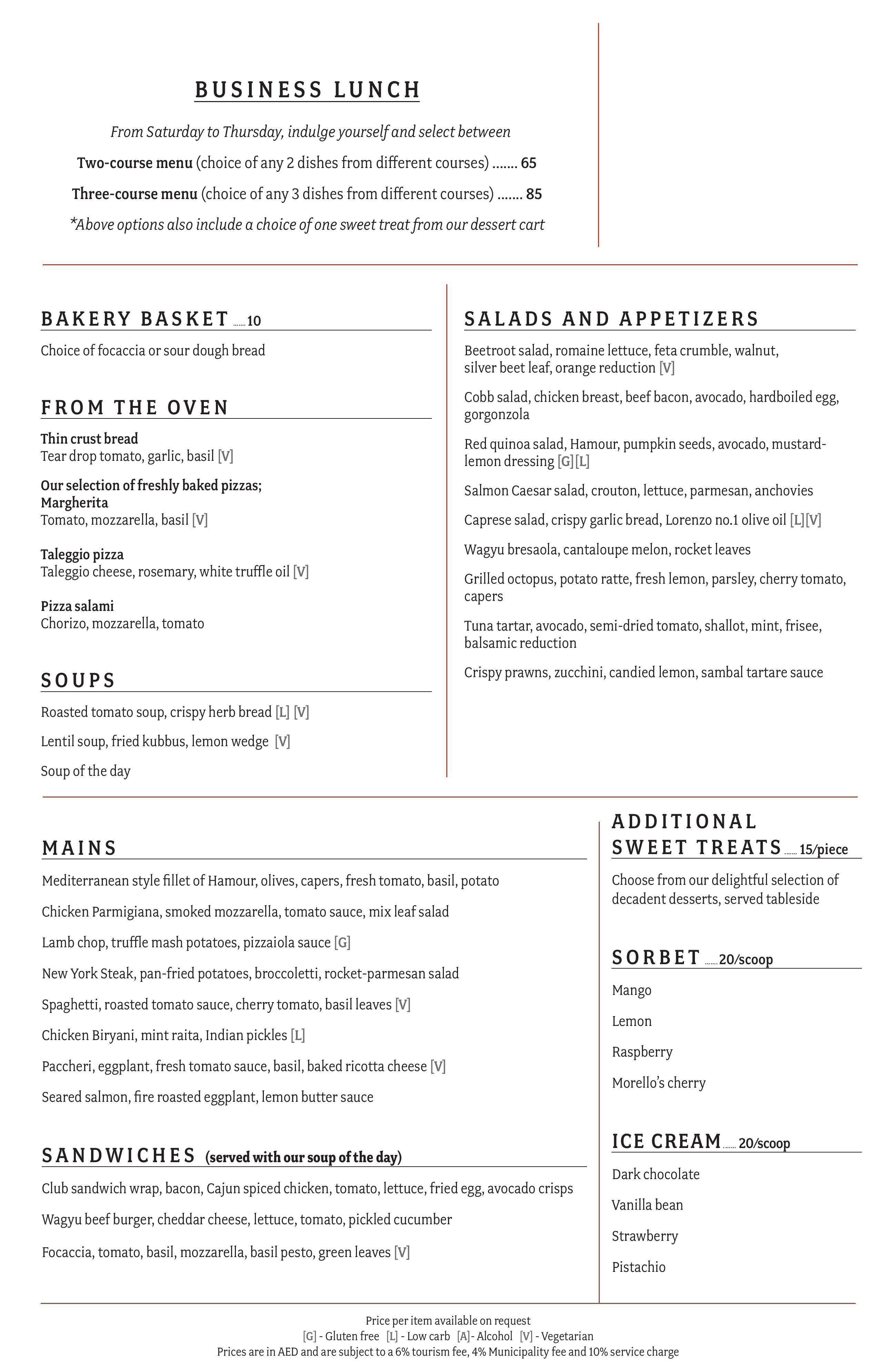 Crust Four Seasons Hotel Abu Dhabi Menu Zomato