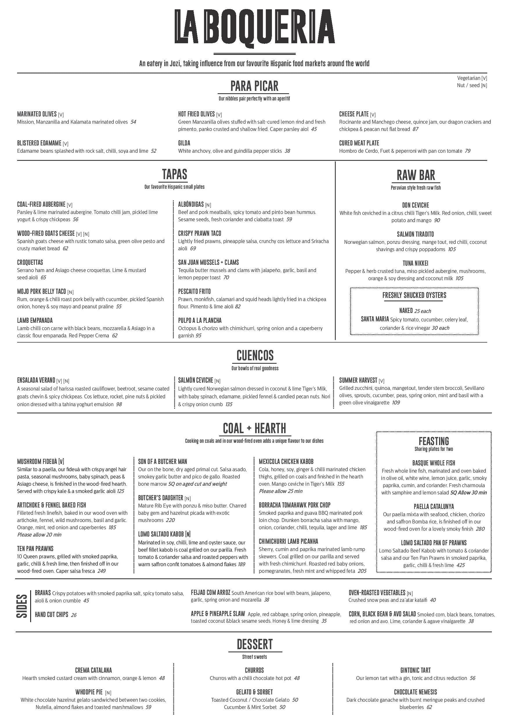 la-boqueria-menu-menu-de-la-boqueria-parktown-north-johannesburg