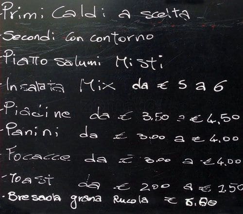 Menu di Giada 