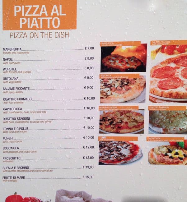 Menu di Tradizione & Fantasia 
