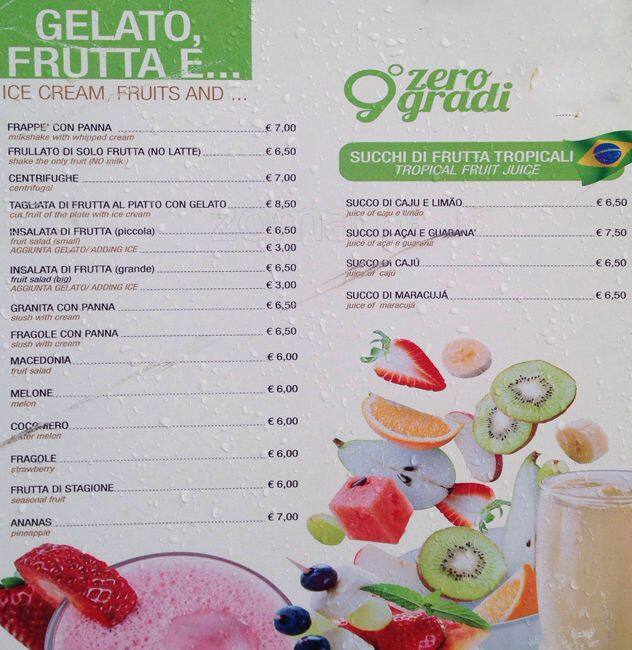 Menu di Tradizione & Fantasia 