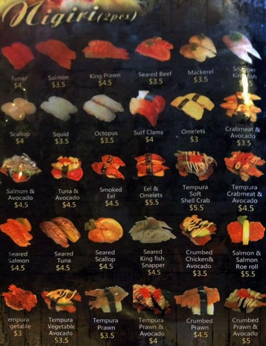 Sushi Station Menu, Menu for Sushi Station, Nundah, Brisbane ...