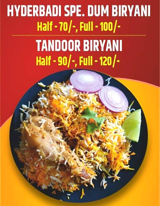 Menu of Royal Biryani, Karve Nagar, Pune