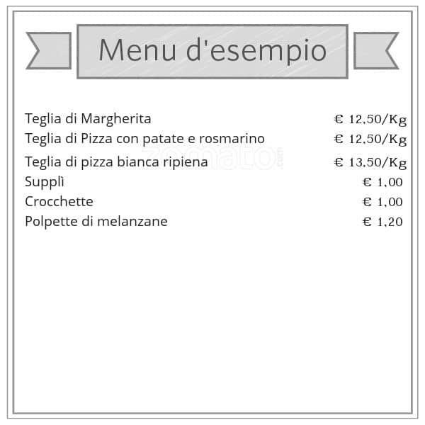 Menu di Arci 