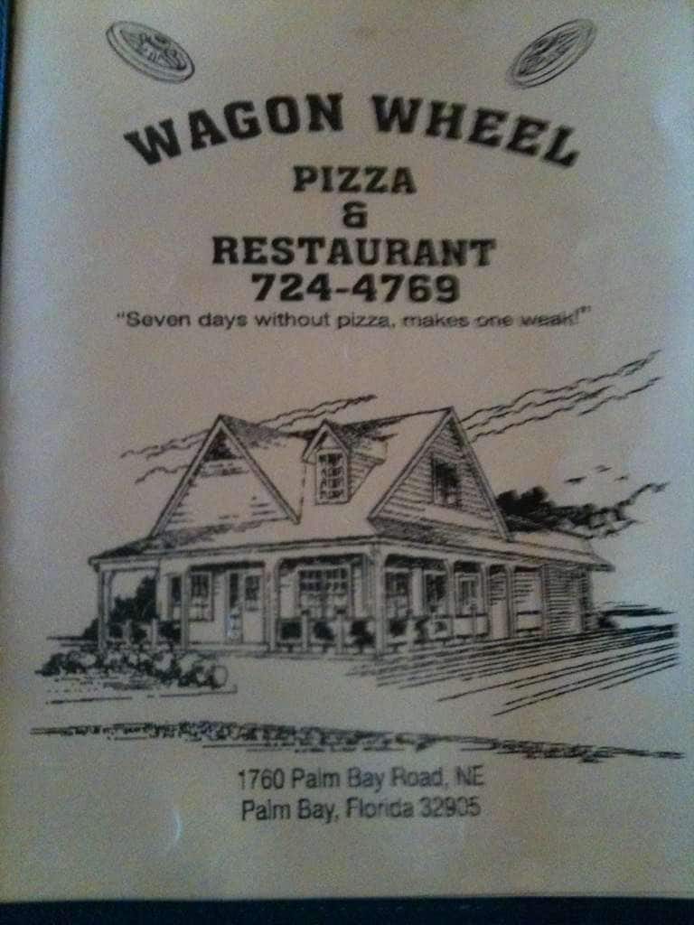 Wagon Wheel Pizza Menu, Menu for Wagon Wheel Pizza, Palm Bay, Melbourne