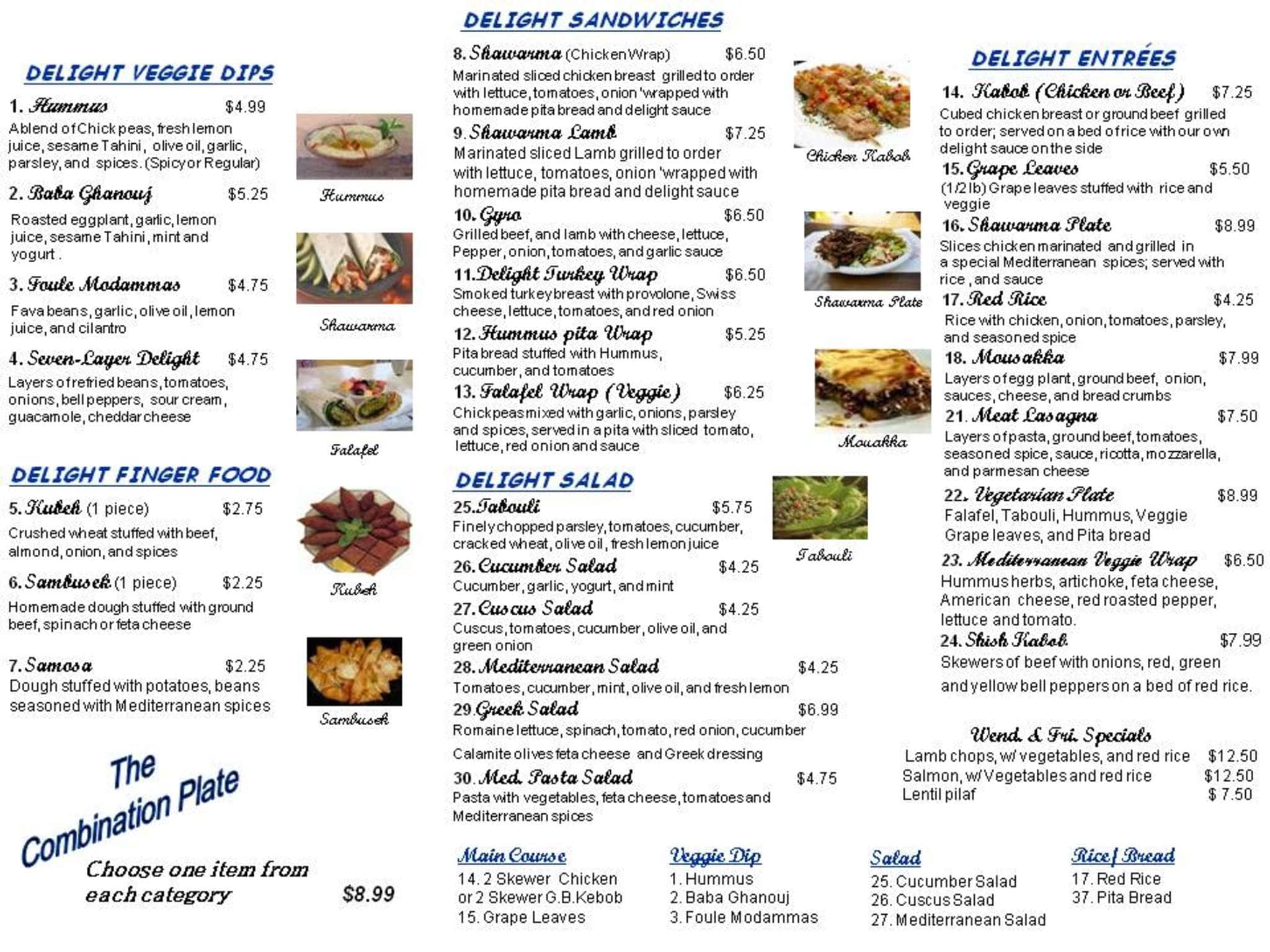 Menu At Mediterranean Delight Restaurant Oak Ridge 160 Bus Terminal Rd A menu-at-mediterranean-delight-restaurant-oak-ridge-160-bus-terminal-rd-a