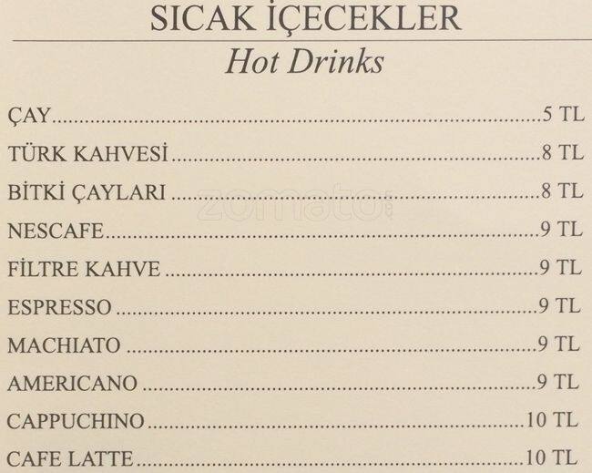 Tuvall Inn Lounge & Bar menü