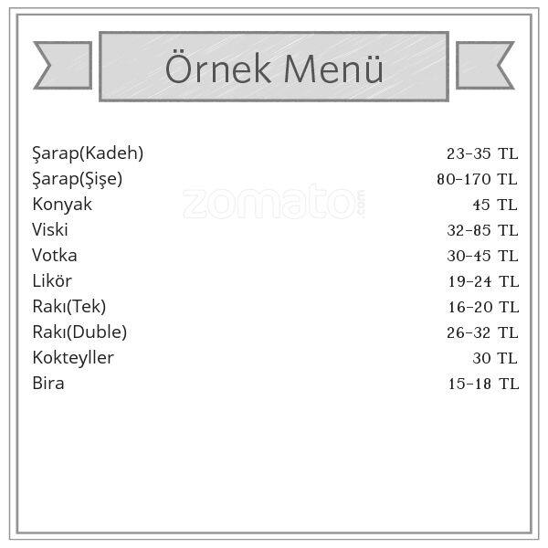 Tuvall Inn Lounge & Bar menü