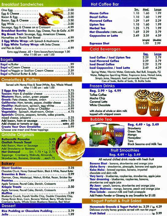 Tost Café Menu, Menu for Tost Café, Hunters Point, New York City ...