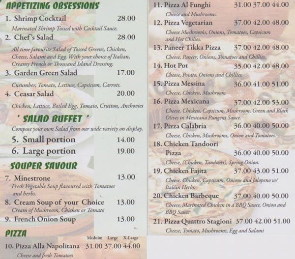 Pizza Corner Menu, Menu for Pizza Corner, Mankhool, Dubai - Zomato