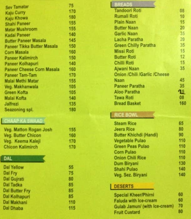 Menu at Seazoning, Indore, 35-DF