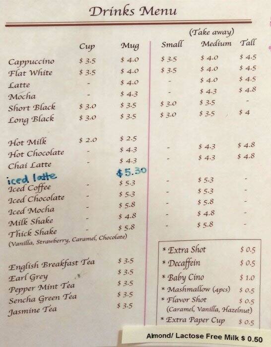 Sunni Bakery Sunnybank Hills Menu Urbanspoon/Zomato