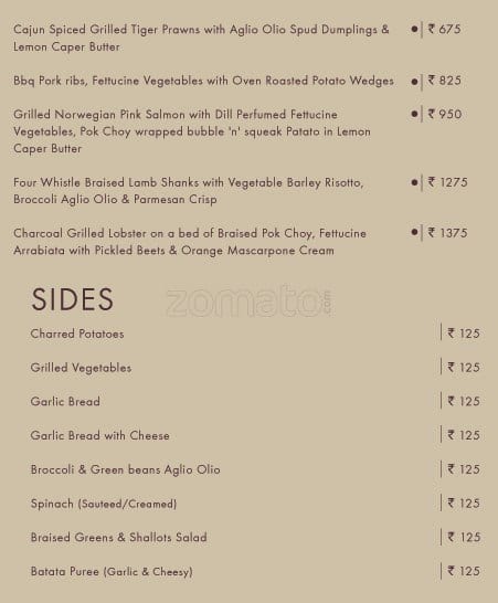 Opa menu