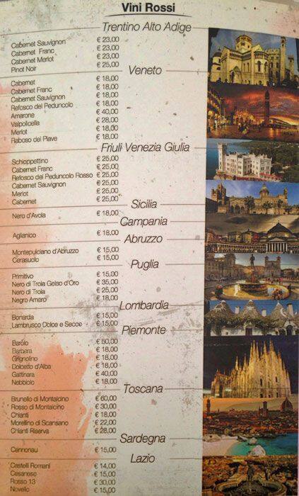 Menu di Sheva 