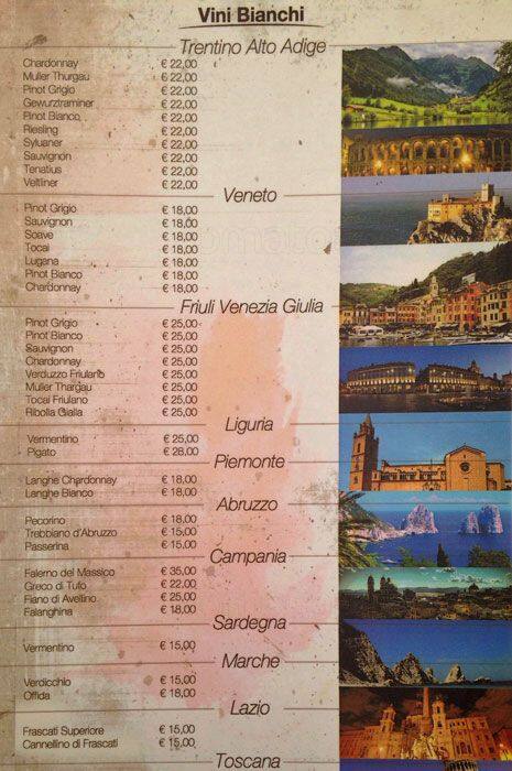 Menu di Sheva 
