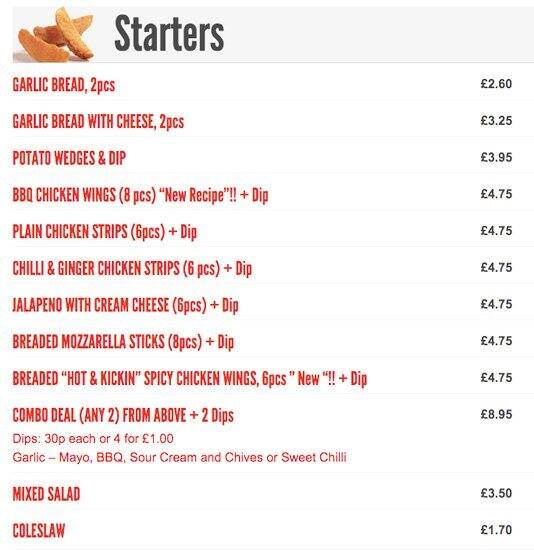 Capone's Menu, Menu for Capone's, Croydon, London Zomato UK