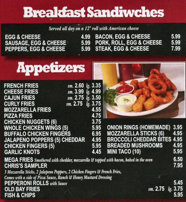 Chris S Pizza Upper Darby Delaware County
