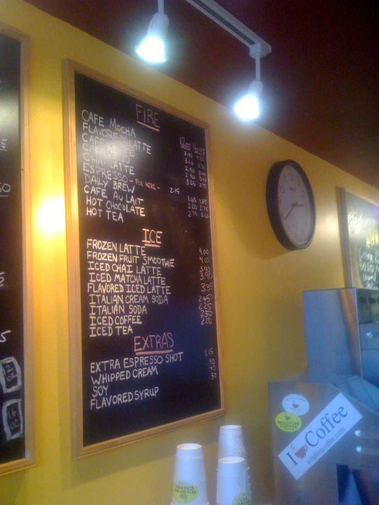 Mildfire Coffee Roasters Menu, Menu for Mildfire Coffee Roasters