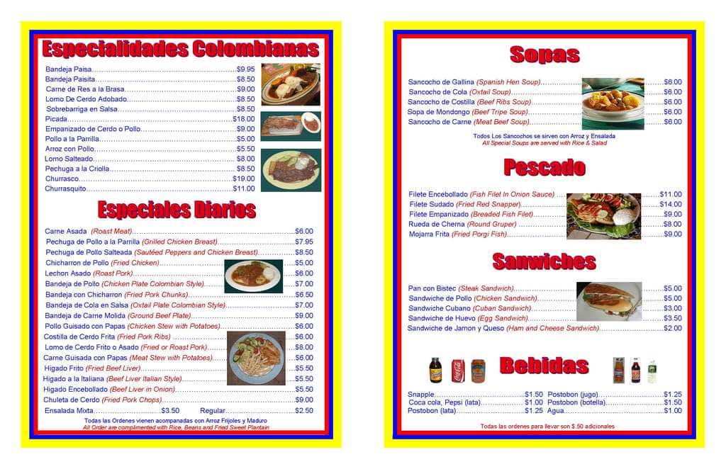 El Carretero Menu, Menu for El Carretero, North Bergen, North Bergen Urbanspoon/Zomato