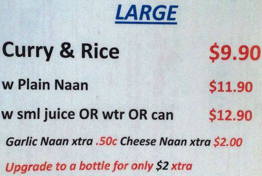 Carta de Cilantro Indian Gourmet