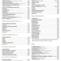 Zanzibar Menu Menu For Zanzibar Levazim Istanbul