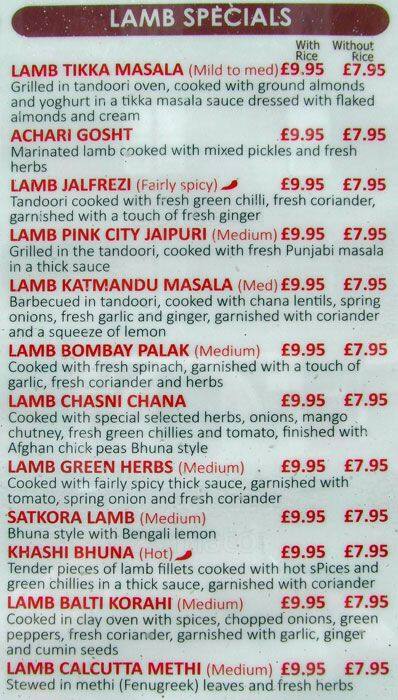 Cinnamon menu