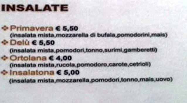 Menu di Francesino Caffè 