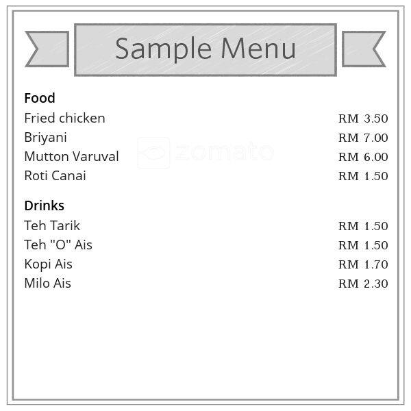 Green Chillies Menu, Menu for Green Chillies, Bukit Jalil, Kuala Lumpur