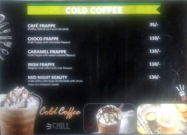 Green sugar menu