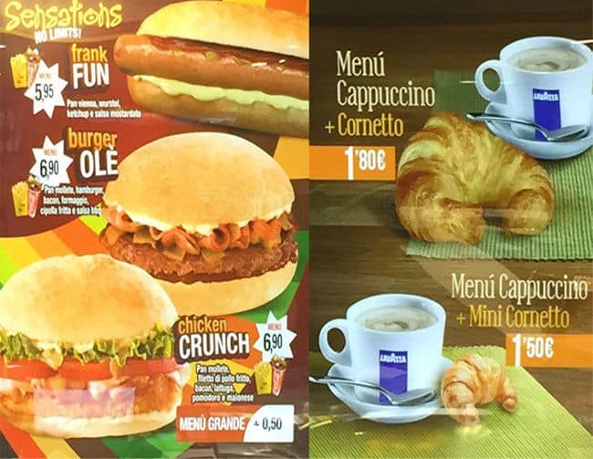 Menu di Pans 