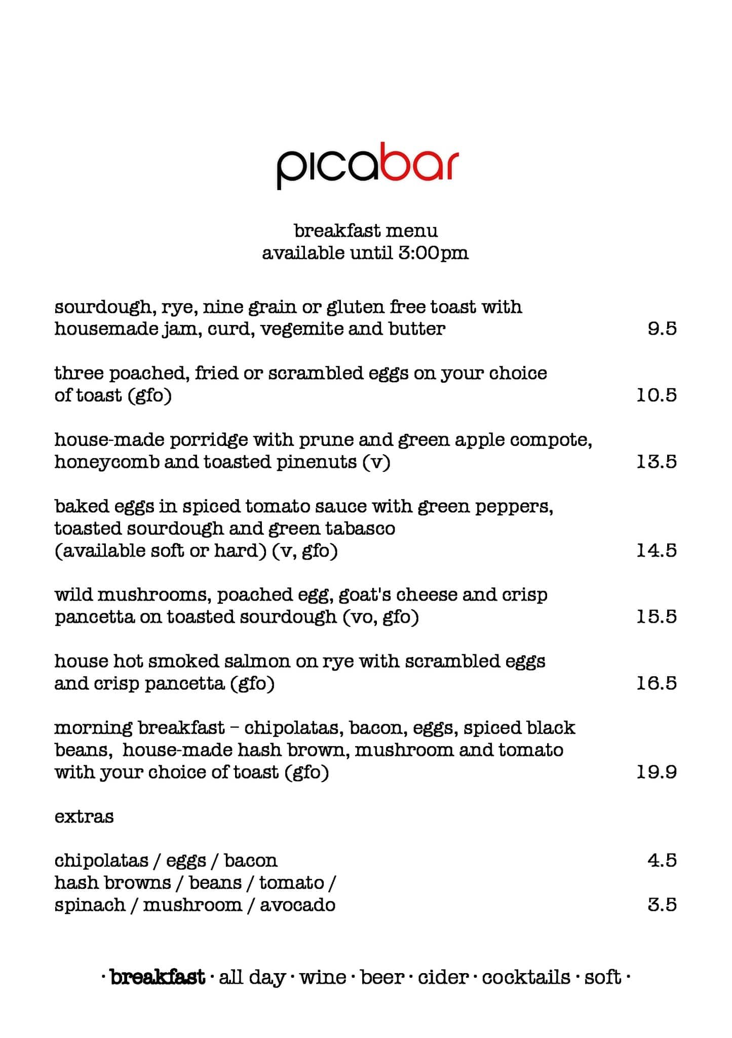 PICA Bar Cafe Menu Menu For PICA Bar Cafe Northbridge Perth   Bebcff0ddfa7afa18a223304bbe28a01 