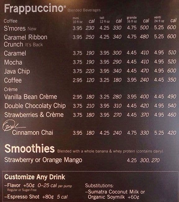 Starbucks Menu Indonesia Newstempo