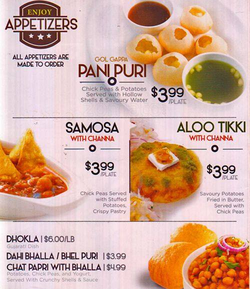 Sweet Palace Menu, Menu for Sweet Palace, Brampton, Toronto Urbanspoon/Zomato