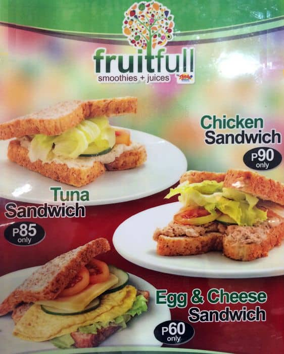 Fruitfull Menu Menu For Fruitfull North Reclamation Area Cebu City   99a522d734bd3fc5d4916320ff7a6237 