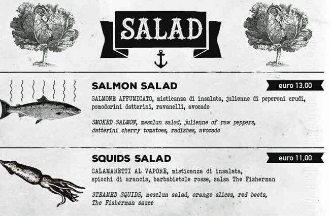 Menu di The Fisherman Burger 
