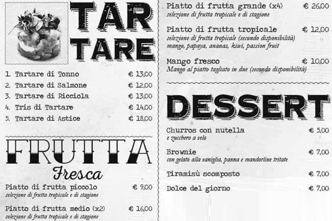 Menu di The Fisherman Burger 