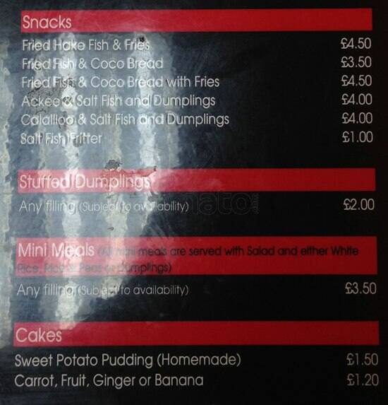 Fish Cuisine Smethwick menu