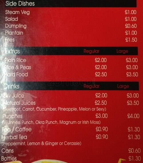 Fish Cuisine Smethwick menu