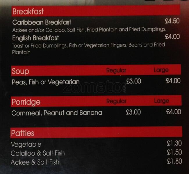 Fish Cuisine Smethwick menu
