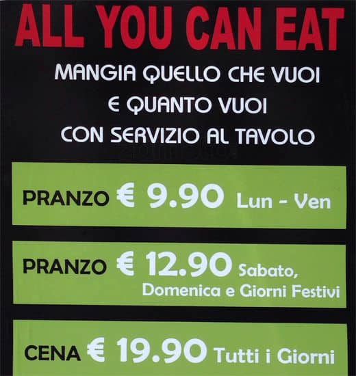 Menu di Sushi 163 