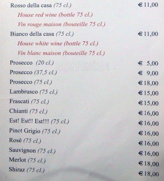 Menu di Polese 
