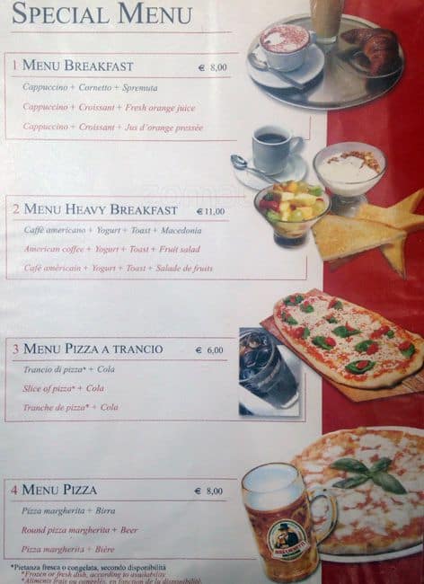 Menu di Polese 