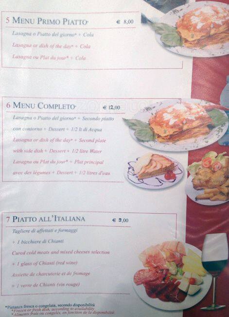 Menu di Polese 