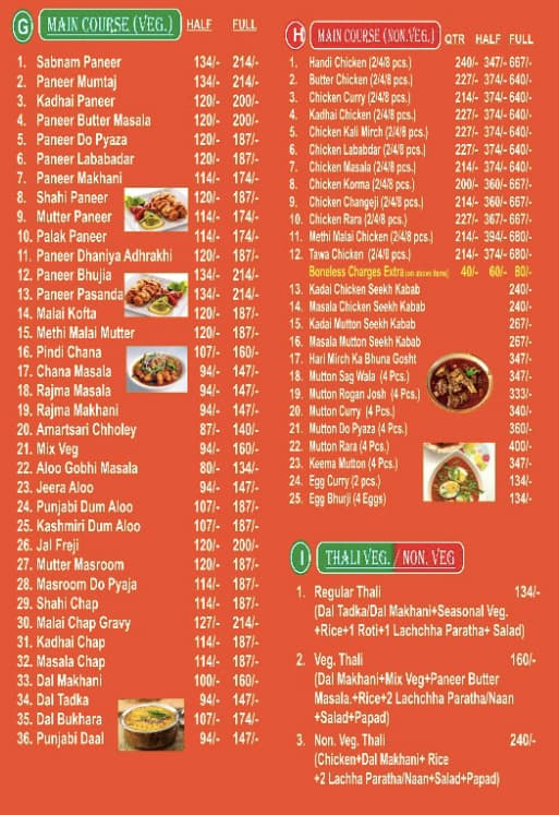 New Zaika Menu, Menu for New Zaika, Sector 50, Noida - Zomato