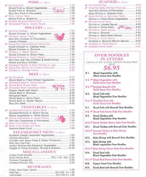 Cottage Express Menu Menu For Cottage Express Silverwood Charlotte