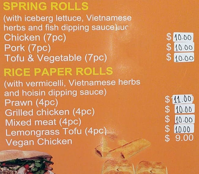 Menu at Smith & Deli cafe, Collingwood