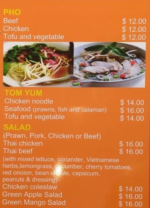 Menu at Smith & Deli cafe, Collingwood