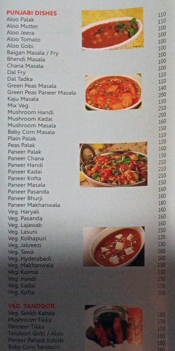 Sai Vijay Durg Restaurant menu