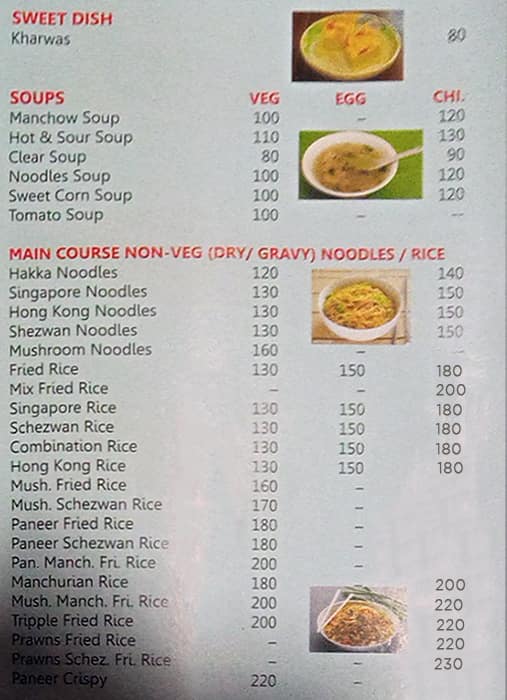 Sai Vijay Durg Restaurant menu